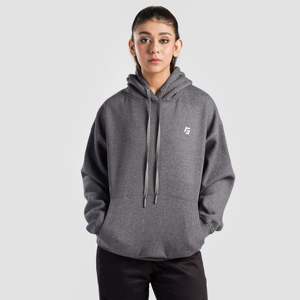 Charcoal Essential Oversized <b>Hoodie</b> for Autumn Breathable Feature - Product Image 1