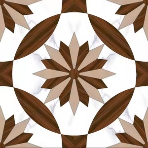 Suministro de fábrica, azulejo de cerámica de 16x16 pulgadas, decoración de pared y suelo para el hogar, 7mm, 8mm, 9mm de espesor, azulejos de diseño de lujo Bookmatch - Product Image 5