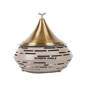 Olla caliente de Metal de excelente calidad, cazuela hecha a mano más vendida, vajilla decorativa recién llegada, nuevo calentador de alimentos de Metal - Product Image 4