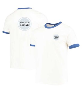 T-shirts à manches courtes pour hommes T-shirt à col rond imprimé Logo Summer Fashion Style Private Label Brand New Crew Neck Tee Shirt - Product Image 1