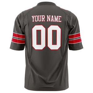 Meilleur prix vente chaude maillot de football américain haute qualité respirant court surdimensionné uniforme de football personnalisé Protection UV - Product Image 6