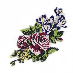 Écussons brodés personnalisables en tissu sergé, faible MOQ, vente en gros, écussons à coudre pour vêtements, chapeaux, cadeaux, forme circulaire en feutre - Product Image 6