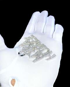 Collier de diamants pour femmes et hommes Bijoux de luxe étincelants pour fêtes et événements - Product Image 4