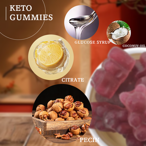 Fibra dietetica integrativa LANORIENT Private label per la digestione di Gummies di sapore d'uva - Product Image 5