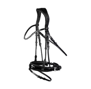 La mejor calidad, equitación ecuestre, deporte, cuero genuino Real, nuevos juegos de bridas elegantes, logotipo de tamaño personalizable, exportaciones globales MH - Product Image 1