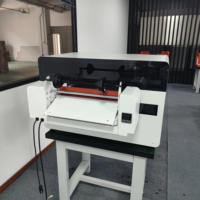 Impresora UV de Inyección de Tinta Mini 4050 con Cabezal de Impresión XP600/DX7, Plana, para Máquina Automática de Doble Cabezal