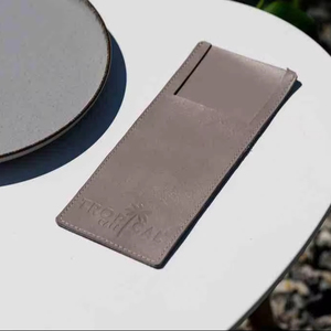 Organizador de cubiertos de cuero para restaurante, soporte de vajilla elegante para configuración de comedor, - Product Image 1