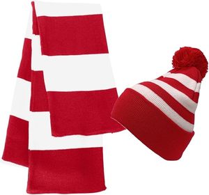 ONSTYLE SPORTS ensemble bonnet et écharpe d'hiver chaud matériau acrylique design léger doux et confortable - Product Image 4