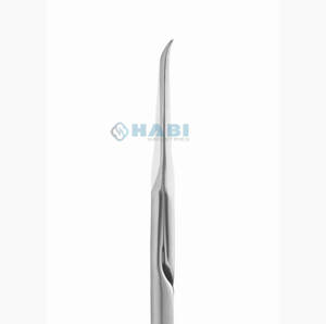 Tijeras para cutículas Punta extrafina para mujeres y hombres, acero inoxidable curvo con cuchillas de aseo de Punta puntiaguda precisa redondeadas de 4" - Product Image 5