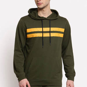 Sweat à capuche d'hiver épais en coton 100% gaufré avec logo personnalisé pour hommes 400gsm polaire - Product Image 1