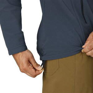 Veste Softshell Nouvelle Conception en Gros, Logo Personnalisé, Imperméable, Écologique, Légère, Respirante, Coupe-Vent à Capuche avec Fermeture Éclair - Product Image 6