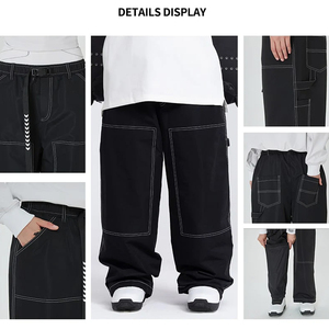 Pantalones de Nieve Profesionales para Exteriores, Fabricados Directamente en Fábrica, Impresos, Talla Grande, Resistentes al Viento, Impermeables, Transpirables, con Aislamiento - Product Image 4