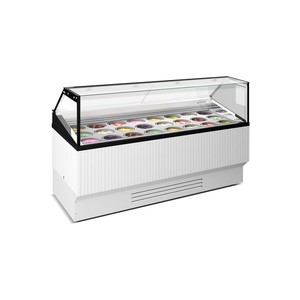 ตู้โชว์ไอศกรีมและขนมอบแบบมีระบบระบายอากาศคุณภาพสูง FRAMEC ขนาด 22x5 ลิตร ช่องแช่ 2006x963x1287 มม. ตู้แช่เชิงพาณิชย์ - Product Image 2