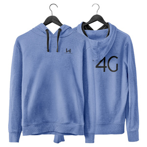 Logo personnalisé 100% coton 360 GSM pull sweats à capuche hommes sweats à capuche unis sérigraphie vêtements de printemps anti-rides à capuche - Product Image 3