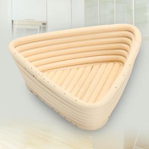 Cesta de Fermentación de Pan Triangular de Ratán 100% Natural, Ecológica y Hecha a Mano, Apta para Alimentos, Cestas Banneton, Cuencos para Masa - Product Image 2