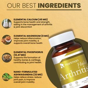 Viên nén viêm khớp HOLO với Curcumin Ashwagandha Boswellia để giảm đau khớp & linh hoạt không có tác dụng phụ - Product Image 3