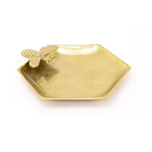 <b>Large</b> Fashionable Metal Ramadan Tray Ideal For Displaying <b>Lantern</b> Sets And Charming Home Decorations - Product Image 5