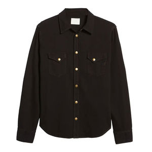 Trendy Anti-Wrinkle Breathable Denim <b>Shirt</b> for <b>Men</b> with Button Closure Classic Wash 100% Cotton Handmade <b>Western</b> Outfit - Product Image 6