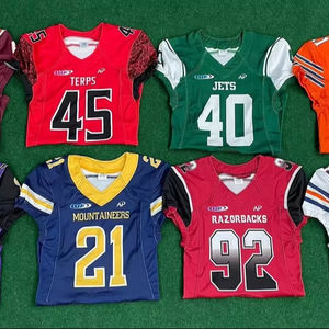 2025 Camisetas De Rugby deportivas bordadas para hombres baratas de alta calidad, camisetas de fútbol americano personalizadas de secado rápido transpirables - Product Image 1