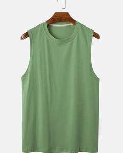 Nouveaux débardeurs sans manches pour hommes, séchage rapide, respirants, en coton et bambou tricoté, vêtements de sport fitness, débardeurs de sport de plein air - Product Image 3