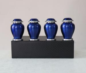 Urne funéraire artisanale en aluminium pour animaux de compagnie, design luxueux en métal de haute qualité - Product Image 1