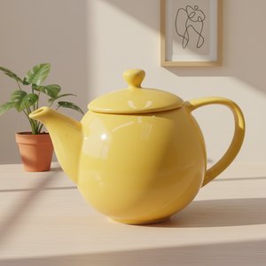 Tetera de Porcelana de Diseño Nórdico de Primera Calidad 3460817-0.6, 600 ml, Compacta para su Uso - Product Image 3