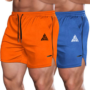 Pantalones cortos deportivos para hombre, para gimnasio, culturismo, pantalones cortos holgados de marca de secado rápido para verano, pantalones cortos de playa a la moda para hombre, pantalones de chándal para hombre - Product Image 2