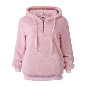 Sudadera con Capucha de Felpa para Mujer, Estilo Holgado, Suave y Acogedor, Modelo 2026 - Product Image 1