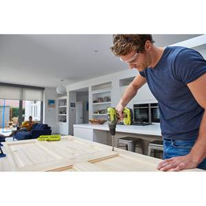 Taladro Inalámbrico de 18V sin Llave con 2 Velocidades Variables, Batería de 2.0Ah y 4.0Ah, Cargador y Bolsa de Almacenamiento para Herramientas de Bricolaje - Product Image 4