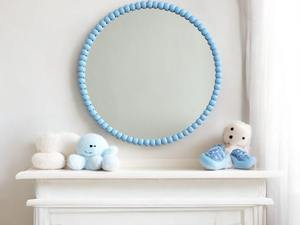 Miroir de maquillage en plastique brillant Hello Kitty, mignon et dessin animé, avec diamants, bricolage, miroir de princesse, miroir de chaton - Product Image 4