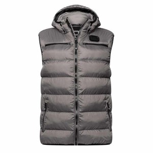 Chaleco Acolchado Ligero de Lona para Hombre, Estilo Urbano, Impermeable, Transpirable, Sin Mangas, Ropa de Trabajo de Invierno, Chaquetas para Exteriores - Product Image 1