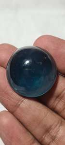 พลอยฟลูออไรต์ผสมทรงหลังเบี้ยสีฟ้าเขียวธรรมชาติสำหรับทำเครื่องประดับอัญมณี - Product Image 3