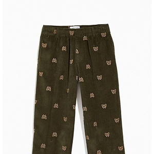 Pantalones informales para hombre logotipo personalizado venta al por mayor alto fabricante mejor material medio recto ajuste holgado nuevo estilo precio alta calidad - Product Image 1