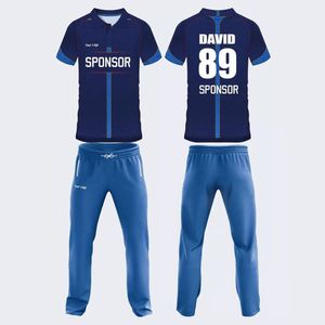 Customized Lightweight Polyester Cricket Training Jersey <b>Trousers</b> Full Sublimation Print Breathable Uniform for Team Club - Product Image 2