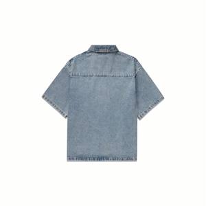 Venta directa de fábrica Primavera Hombres Logotipo personalizado de alta calidad de franela de manga larga Casual Top Camisa Chaqueta de camisa a cuadros - Product Image 6