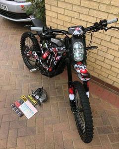 Tout nouveau 150 Dirt Bike Storm DLX 150 Transmission manuelle à 4 vitesses avec toutes les lumières, démarrage électrique/coup de pied, gros pneus 19 "/16"! - Product Image 4