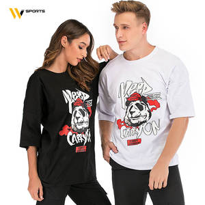 T-shirts décontractés respirants grande taille pour hommes, personnalisables avec impression sérigraphiée, style streetwear, avec votre propre logo – Vente en gros - Product Image 5