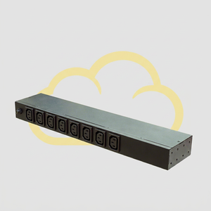 PDU de Rack Inteligente Neutro con Monitoreo, MTH-1023J-08N1, 8 Puertos, 230V, 10A, Monitoreo Web SNMP, Certificación CE, Negro - Product Image 1