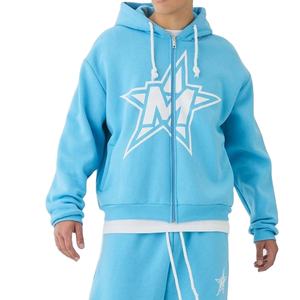 100% Cotton Custom Made Printed <b>Men's</b> Tracksuits Sweatsuit <b>Hoodie</b> Tracksuits For <b>Men</b> Heavyweight High Quality Zipper 2025 - Product Image 3