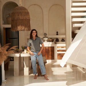 Camiseta Unisex BEAM de Corte Regular, Tejido Grueso, 100% Algodón, Lavado Enzimático, Lisa, Tallas Grandes, Absorbe la Humedad - Product Image 4