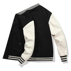 Personalice su propia marca de ropa de abrigo de estilo escolar para hombres y mujeres, chaqueta de béisbol universitaria para hombres, chaqueta de béisbol universitaria para hombres - Product Image 1