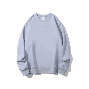 Sudaderas en blanco de otoño estilo invierno con hombros caídos de talla grande para hombre, sudaderas de gran tamaño con hombros caídos - Product Image 6