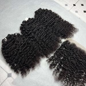 ผมเวียดนามแท้แบบดับเบิ้ลดรอน  แบบหยิก  ชนิดเรมี่  หนาที่ปลายเส้น  แบบเป็นมัด  ไม่หลุดร่วงง่าย  นุ่มสลวย เงางาม - Product Image 1