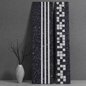 Escalera de porcelana para interiores contemporánea antideslizante, azulejo de paso, peldaños y elevadores de escalera decorativos comerciales, azulejo de piso de cerámica - Product Image 1