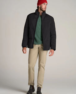 Chaqueta Acolchada con Capucha para Hombre de la Mejor Calidad, Personalizable, para Invierno, Impermeable, Transpirable, Forrada de Felpa, Estilo Urbano - Product Image 1