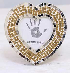 CADRES PHOTO ÉLÉGANTS À MOTIF ARGYLE BLEU - Product Image 1