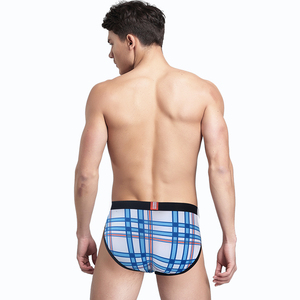 Calzoncillos Casuales de Alta Calidad para Hombre, Ropa Interior Elástica Sólida, Calzoncillos Boxer Sexys, Transpirables, de Secado Rápido, Cintura Alta con Cierre de Cordón - Product Image 2