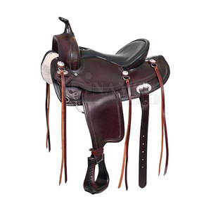 Selles de cheval de service OEM Selles de cheval légères fabriquées au Pakistan Selles de cheval teintes unies - Product Image 1