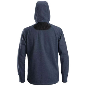 Venta al por mayor Unisex de alta calidad personalizado cremallera sudaderas con capucha chaqueta de los hombres de cremallera completa sudaderas con capucha en blanco de cara completa con cremallera - Product Image 5