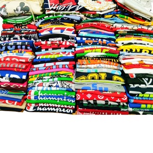 Bán Buôn Tùy Chỉnh Thiết Kế In Ấn Cổ Phiếu Thặng Dư Thiết Kế Rất Nhiều Hàng May Mặc Hủy Bỏ Giao Hàng Chải Kỹ Bông T Áo Sơ Mi Với Giá Rẻ Giá - Product Image 6